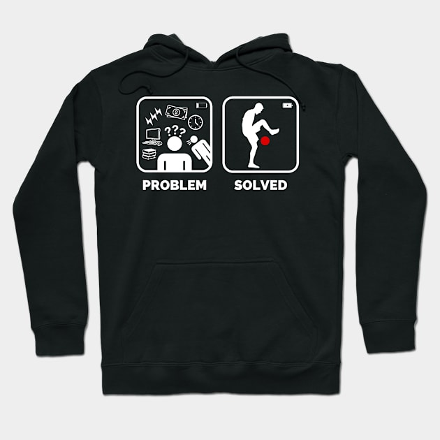 Freestyle Football Problem Solved Hoodie by Lottz_Design 